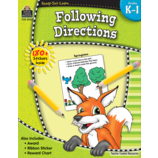 Teacher Created Resources: K-1St Following Directions Book - CR Toys