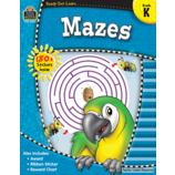 Teacher Created Resources: Kindergarten Mazes Soft Cover Activity Book - CR Toys