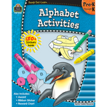 Teacher Created Resources: Prek-K Alphabet Activities Soft Cover Book - CR Toys