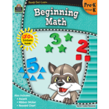 Teacher Created Resources: Prek-K Beginning Math Soft Cover Activity Book - CR Toys