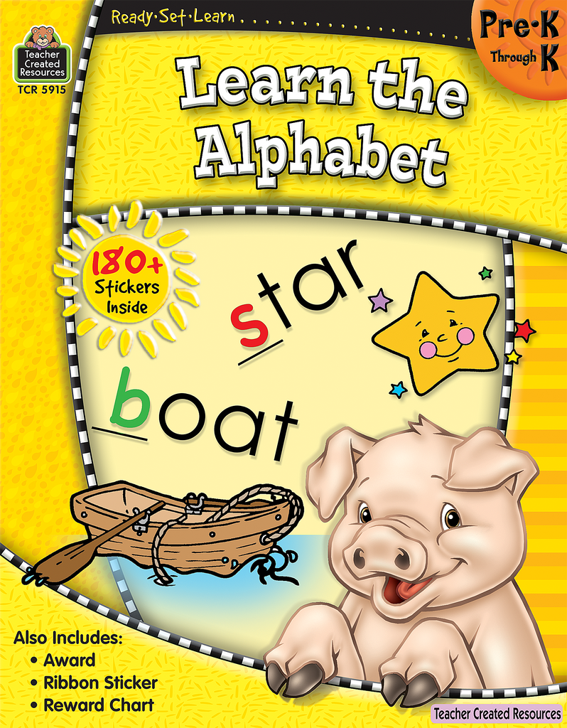 Teacher Created Resources: PreK-K Learn The Alphabet - CR Toys