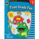 Teacher Creative Resource 1St Grade First Grade Fun Soft Cover Activity Book - CR Toys