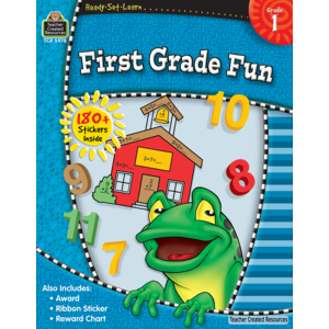 Teacher Creative Resource 1St Grade First Grade Fun Soft Cover Activity Book - CR Toys