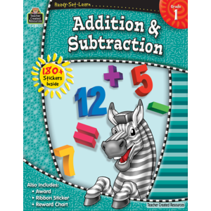 Teacher Creative Resource-Addition & Subtraction 1St Grade Book - CR Toys