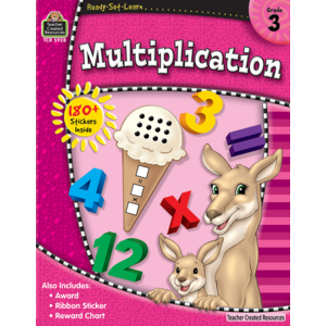 Teacher Creative Resource-Multiplication 3Rd Grade Book - CR Toys