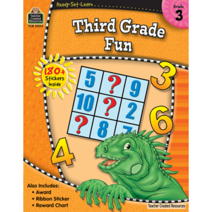 Teacher Creative Resources: 3Rd Grade Fun Soft Cover Activity Book - CR Toys