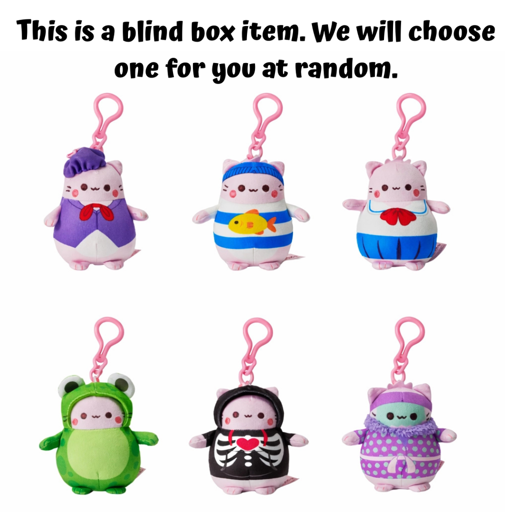 Blind Box | Pembe | 4" Plush Clip-On Keychain - 4