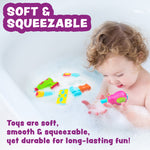 Tub Works | Tools Mold Free Bath Toys | 6 Tools | Ages 6M+ - 5