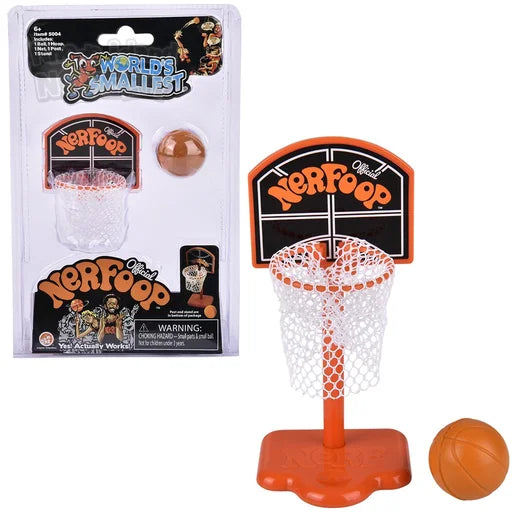 World's Smallest | Official Nerfoop (Basketball) 6+ - 2