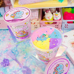Kawaii  Slime |  Unicorn Scented Ice Cream Pink Kawaii  Slime