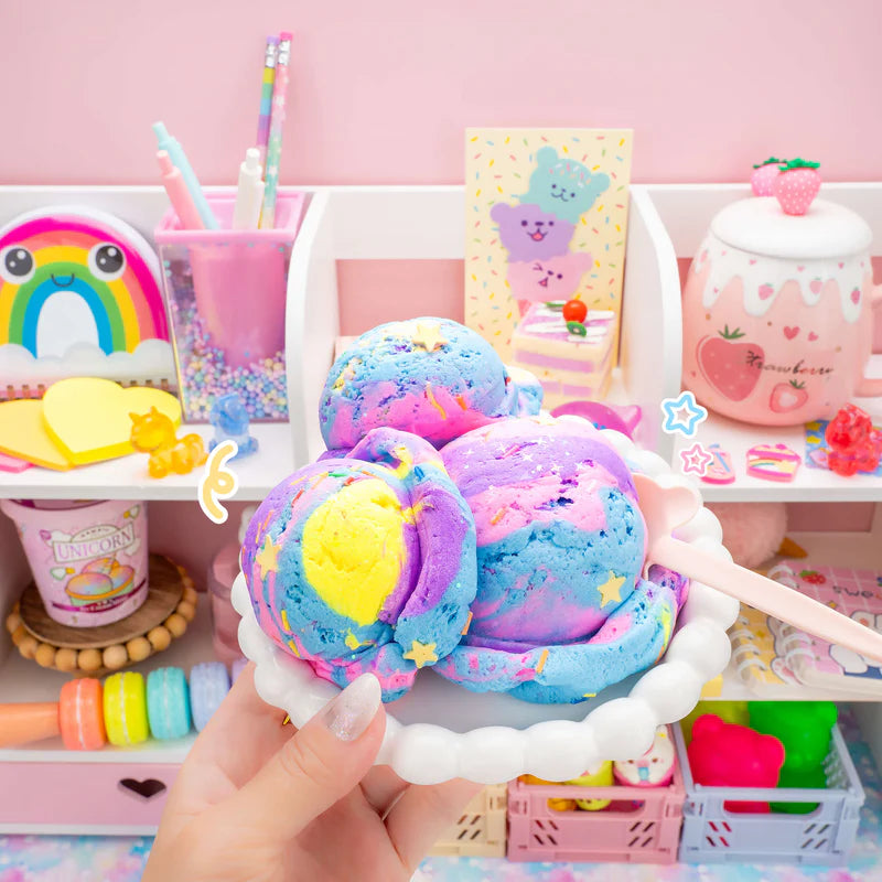 Kawaii  Slime |  Unicorn Scented Ice Cream Pink Kawaii  Slime