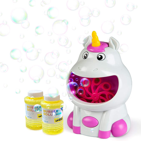 Unicorn Bubble Blowing Machine - Ages 3+ - CR Toys