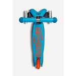 Micro Mini Foldable LED Scooter | Neon Sunset Orange/Aqua 2-5 Years - 3