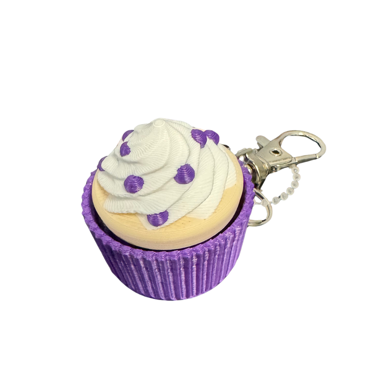Fidget Clicker Keychain | Cupcake - 2