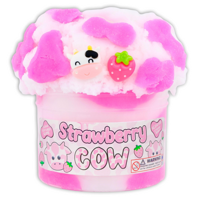 Dope Slime | Strawberry Cow Cloud Textured Slime - 3