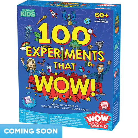 Wow in the World: 100 Experiments That WOW! 6+