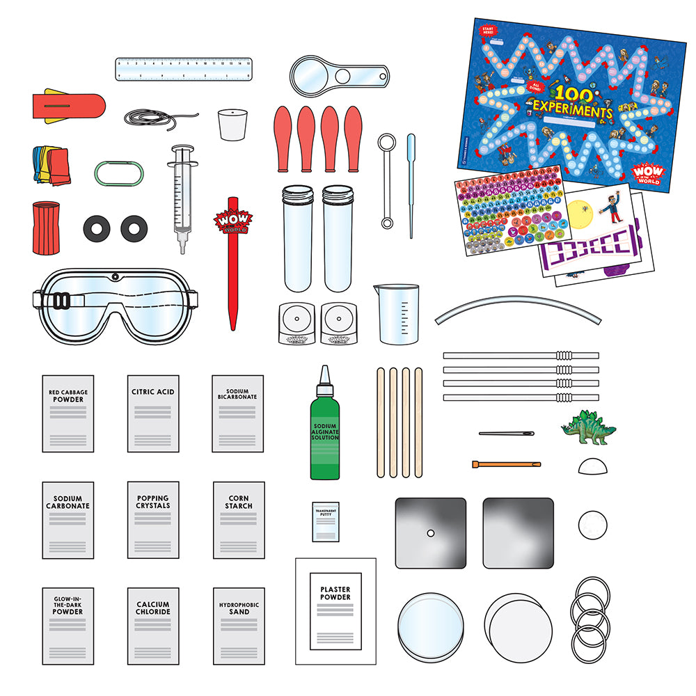 Wow in the World: 100 Experiments That WOW! 6+