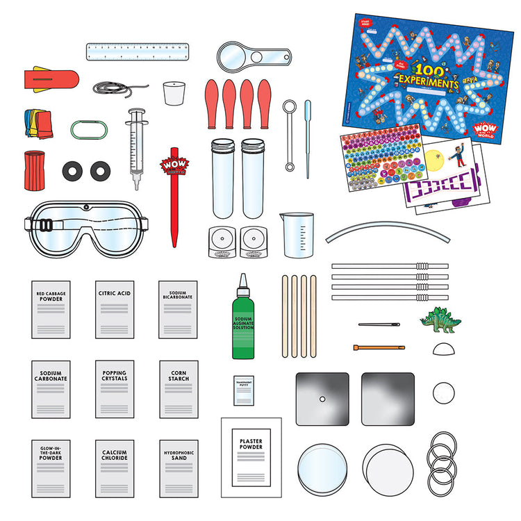 Wow in the World: 100 Experiments That WOW! 6+