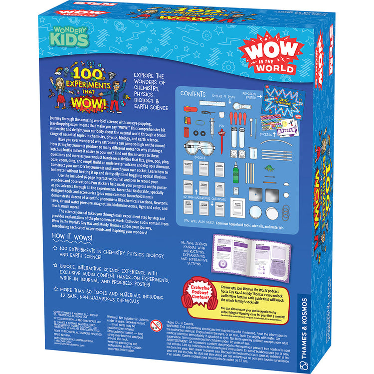 Wow in the World: 100 Experiments That WOW! 6+