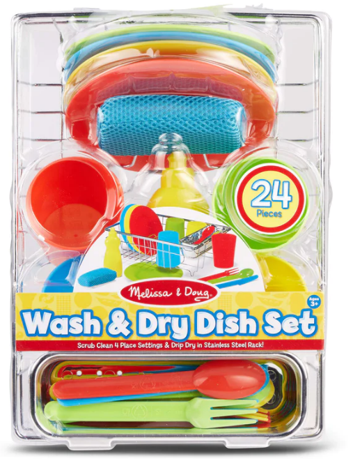 Wash And Dry Dishes 3+ - CR Toys