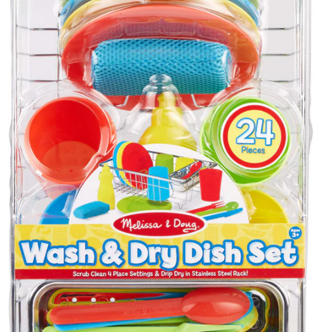 Wash And Dry Dishes 3+ - CR Toys