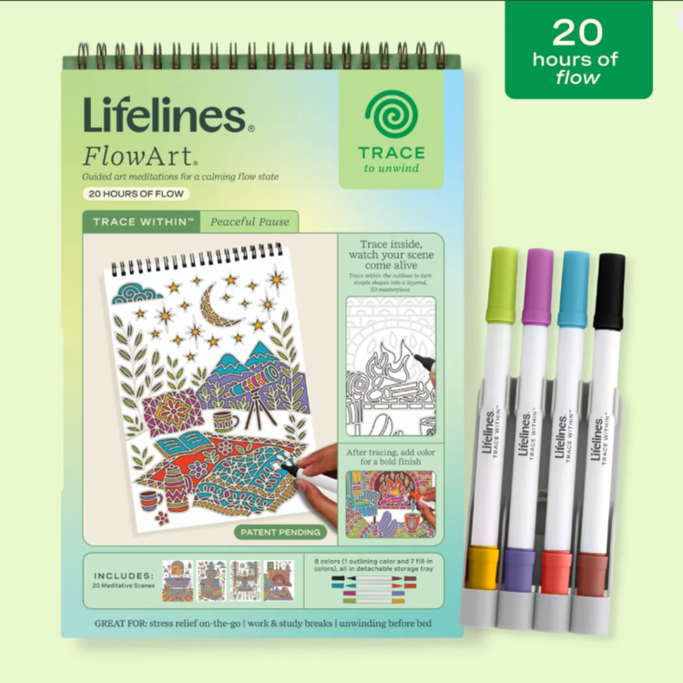 Lifelines | FlowArt Trace Within, Peaceful Pause - 1