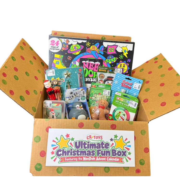 CR Toys Ultimate Christmas Fun Box – Featuring the NeeDoh Advent Calendar - CR Toys