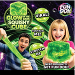 Fun Doh | Glow In The Dark Sparkle Cube - 2