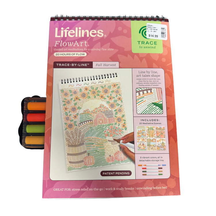 Lifelines | FlowArt Trace-by-Line Fall Harvest - 1