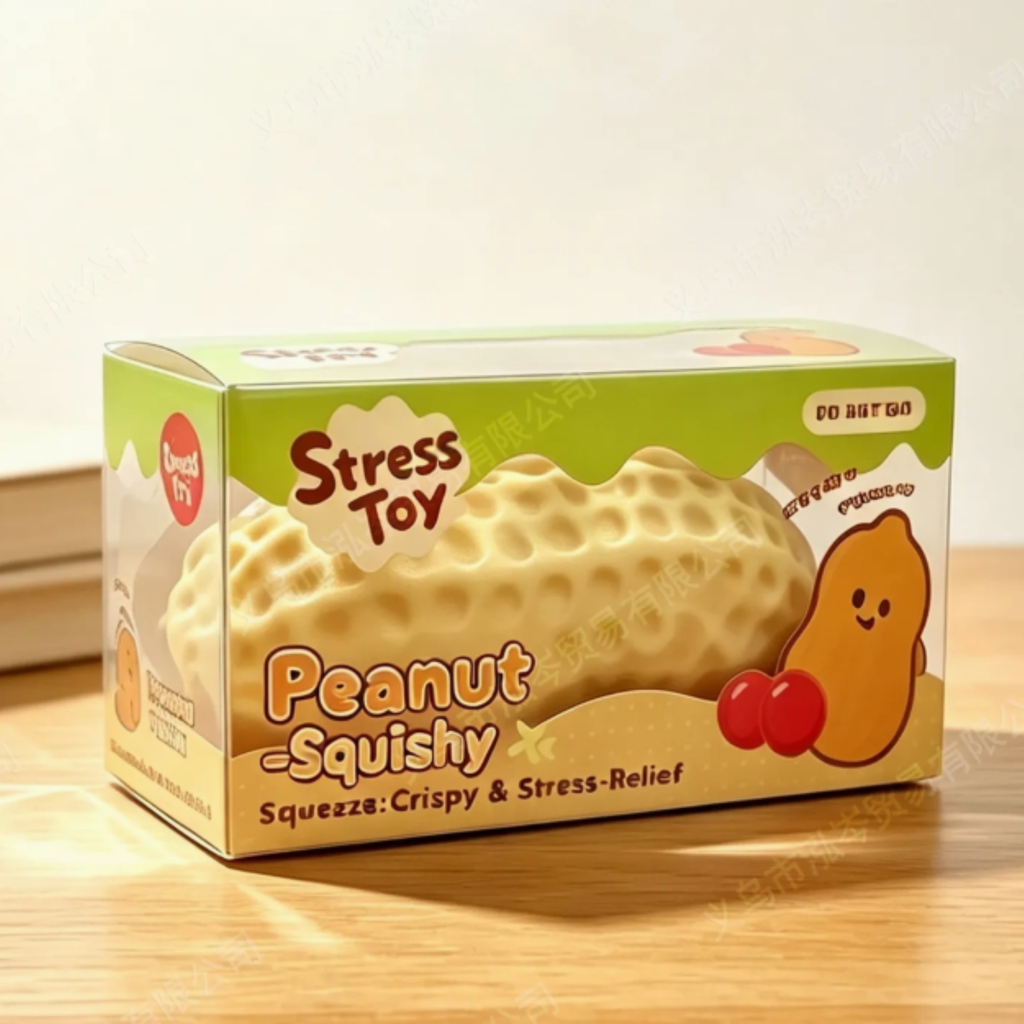 Crunchy Peanut Brick | Squishy Toy - 1