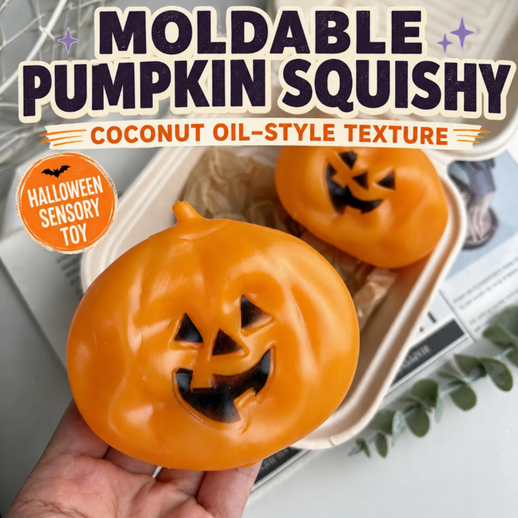 Halloween Pumpkin | Coconut Oil Squishy - 1