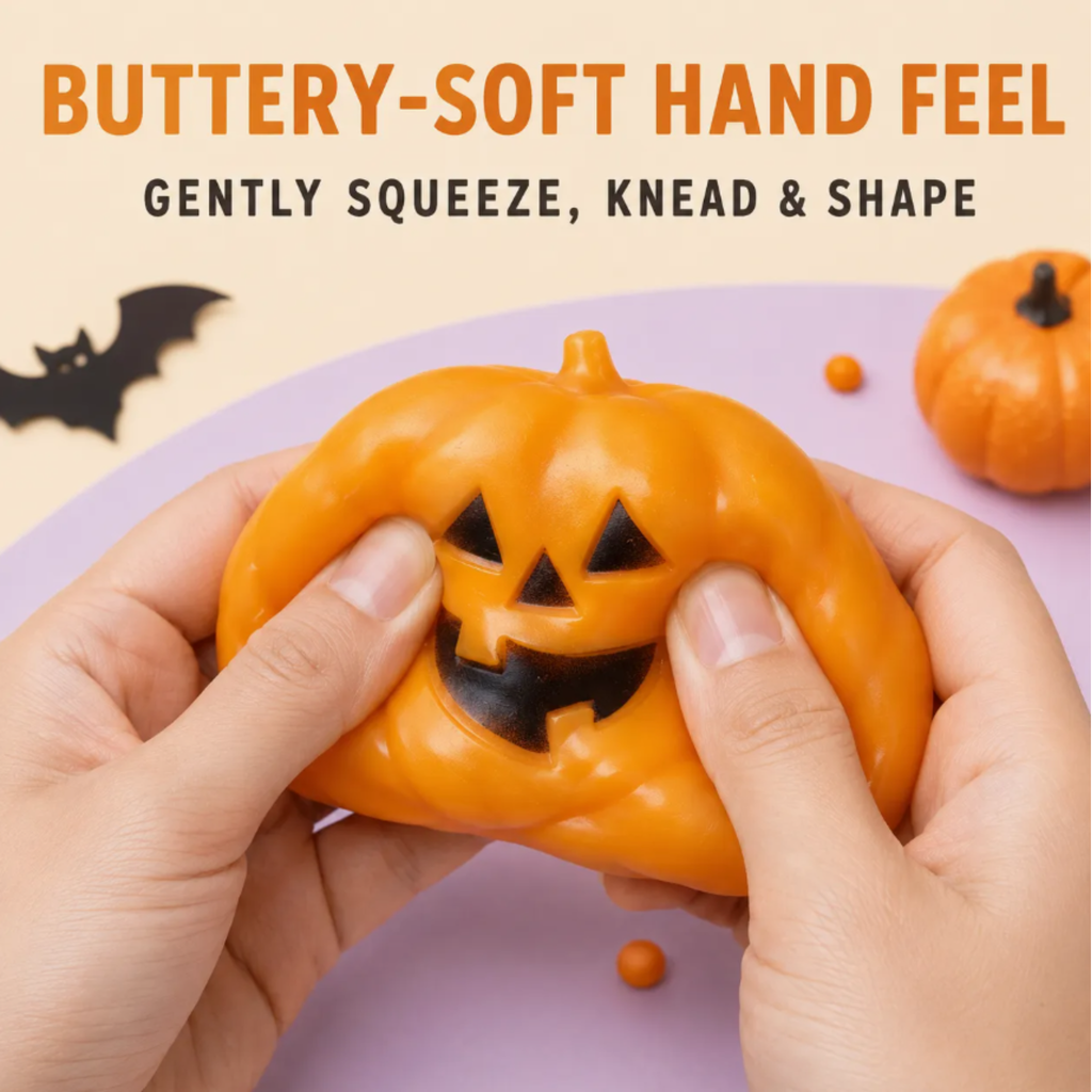 Halloween Pumpkin | Coconut Oil Squishy - 2