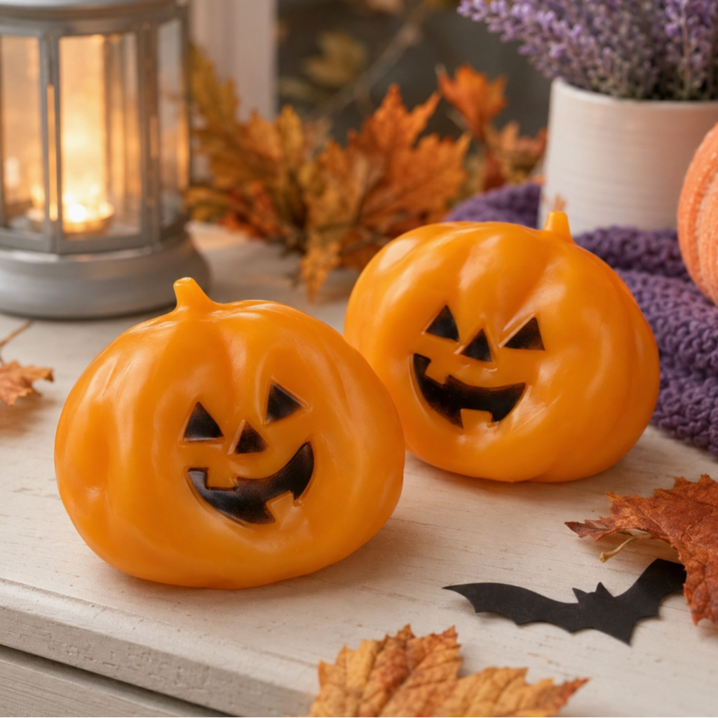 Halloween Pumpkin | Coconut Oil Squishy - 4