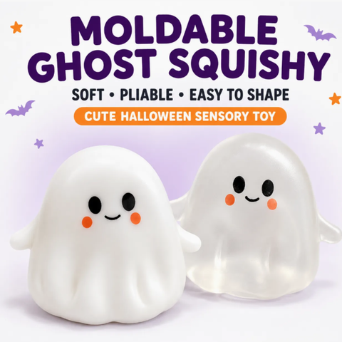 Halloween Ghost | Coconut Oil Squishy - 1
