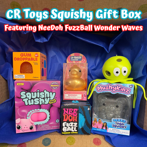CR Toys Squishy Gift Box Featuring NeeDoh FuzzBall Wonder Waves - 1