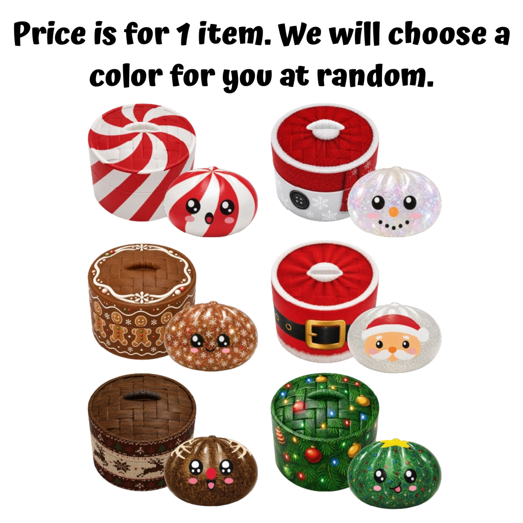 Fun Doh Petite | (Mini) Squishy Christmas Dumplings - 4