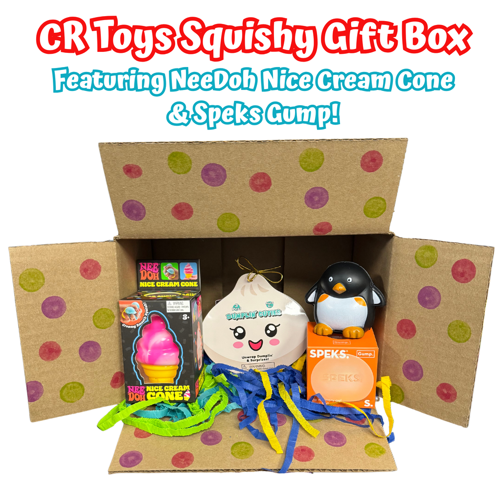 CR Toys Squishy Gift Box Featuring NeeDoh Nice Cream Cone & Speks Gump! - 1
