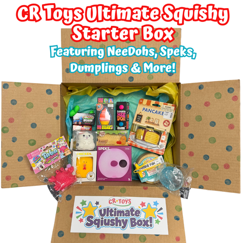 CR Toys Ultimate Squishy Starter Box Featuring NeeDohs, Speks, Dumplings & More! - 1