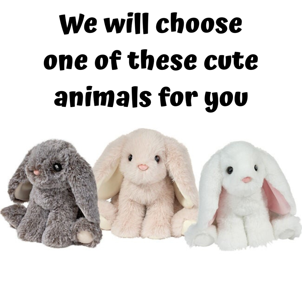 Natural Mini Softie Bunny - CR Toys