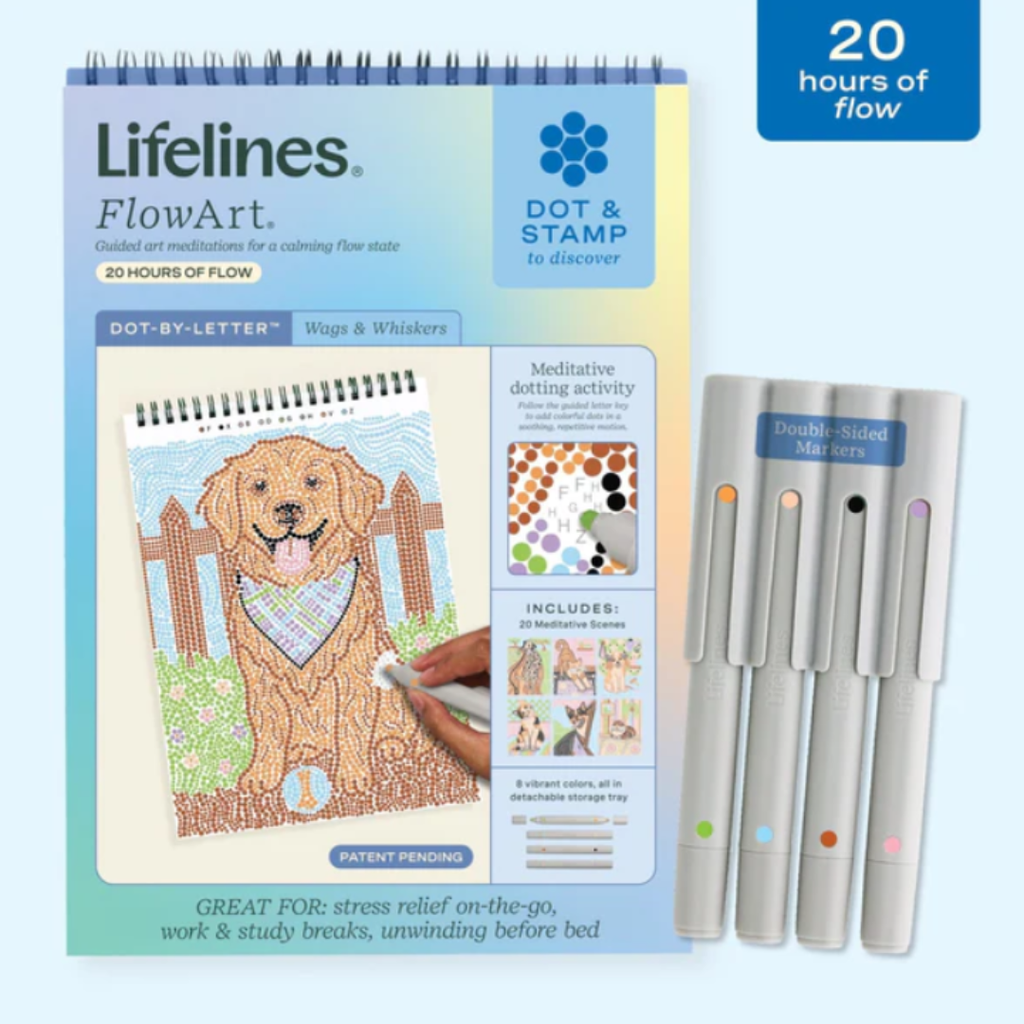Lifelines | FlowArt | Dot-By-Letter, Wags & Whiskers - 1
