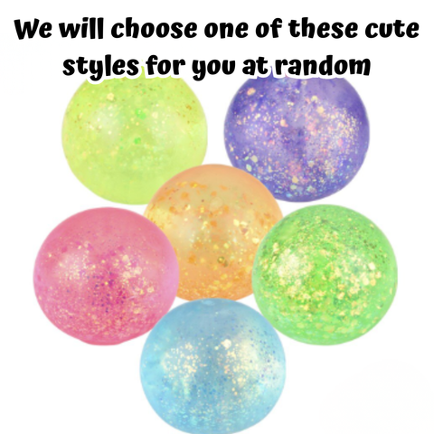 Ball | Squeezy Glitter Sugar Ball - 1