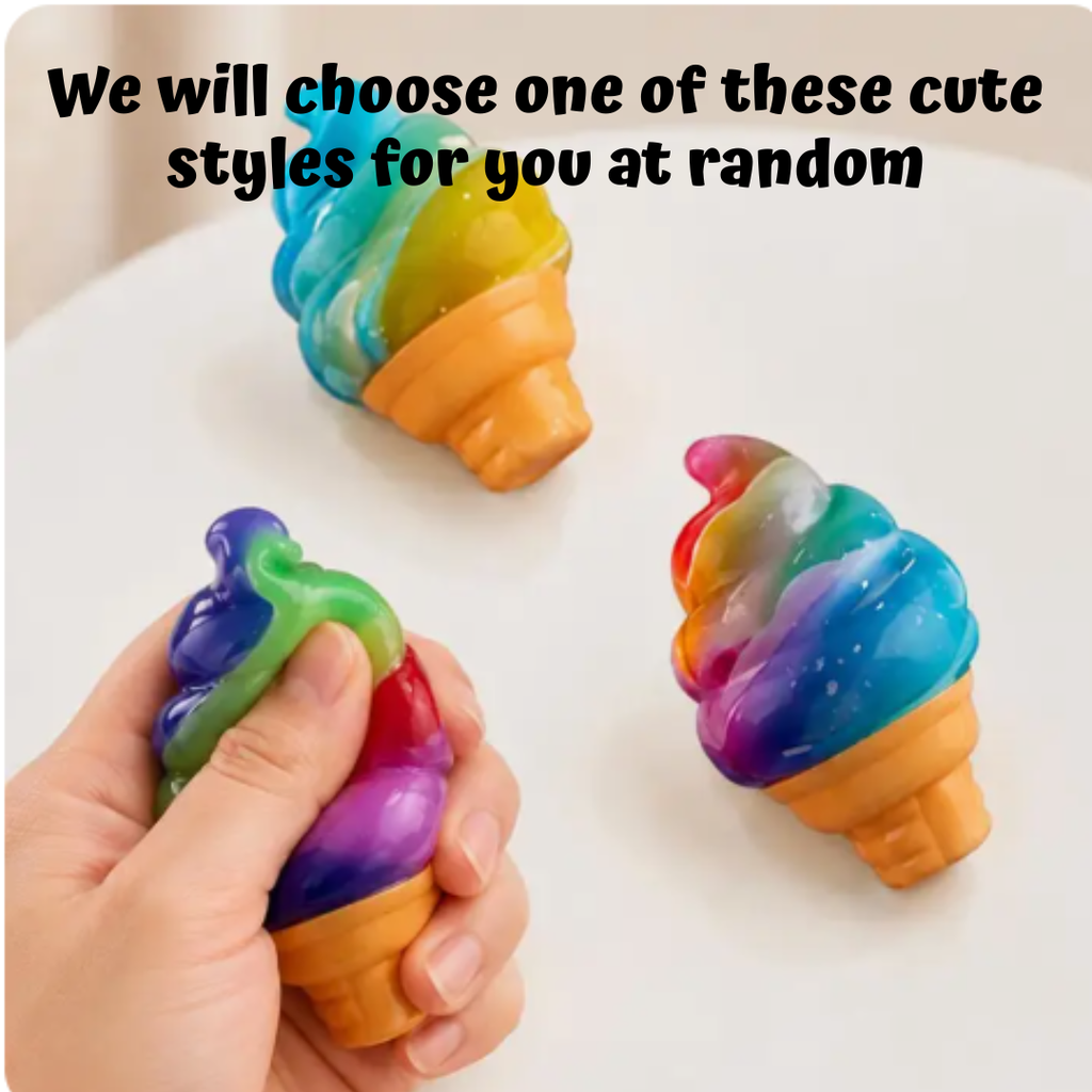 Squeeze Squishy | Slow-Rise Ice Cream Cone - 2