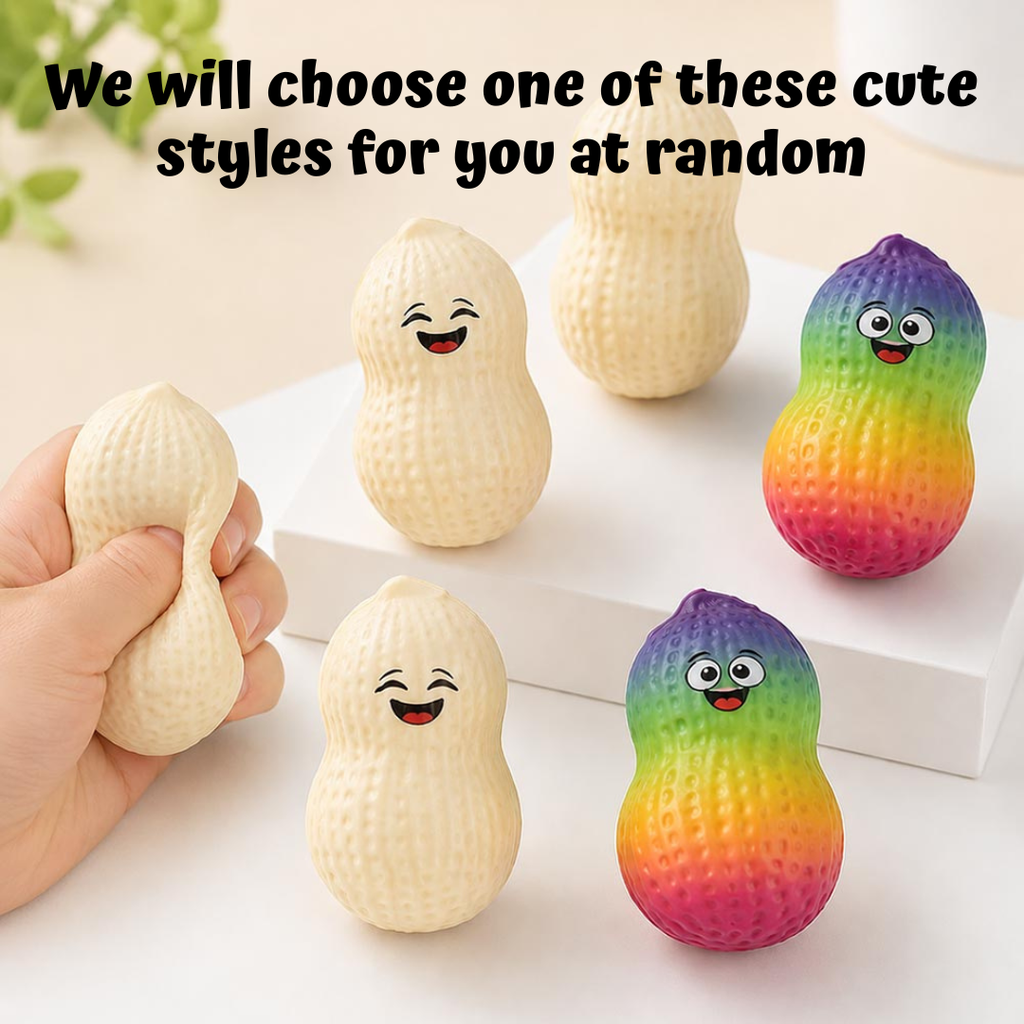 Slow Rise | Peanut Squeeze Squishy Toy - 2
