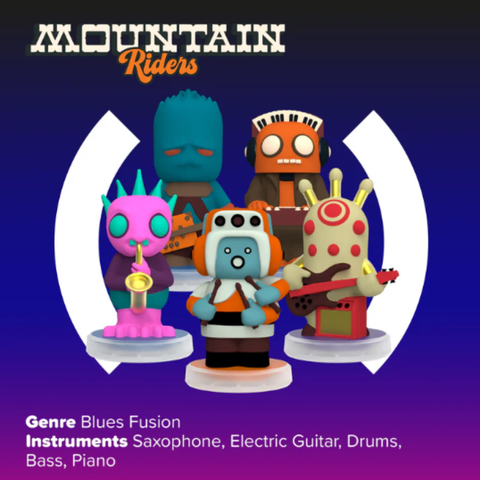 Loops Pop | Mountain Riders 5 Doll Band | Blues Fusion - 1