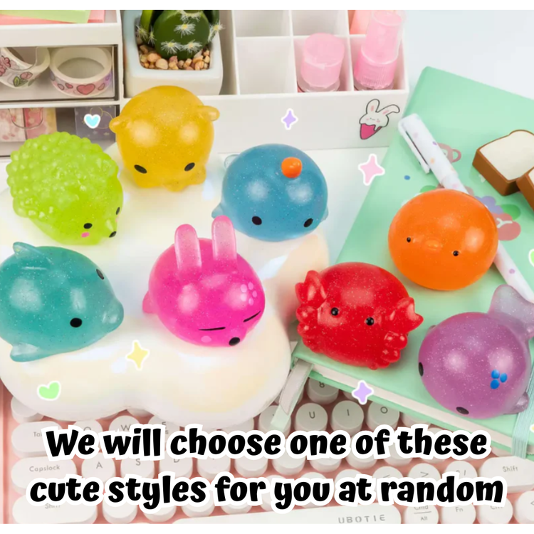 Squishy | Glitter Mochi Stress Toy - 2