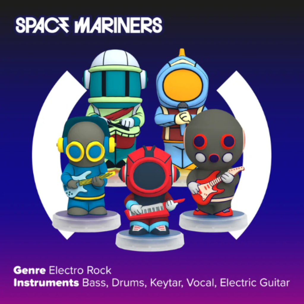 Loops Pop | Space Mariners 5 Doll Band | Electro Rock - 2