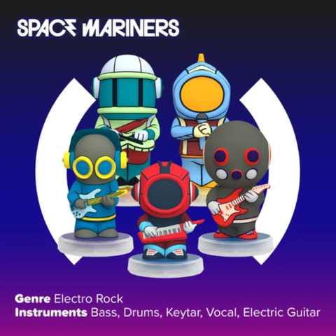 Loops Pop | Space Mariners 5 Doll Band | Electro Rock - 1