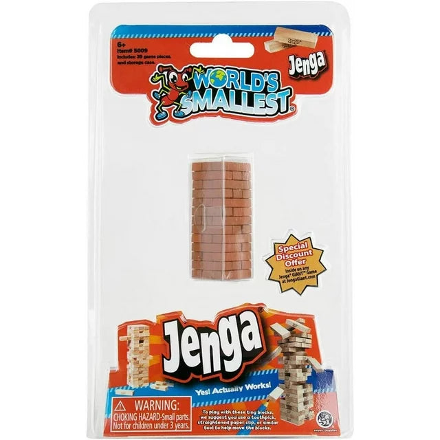 World's Smallest - Jenga Game - CR Toys