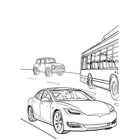 XXL Coloring Book | Wheels and Wings - CR Toys