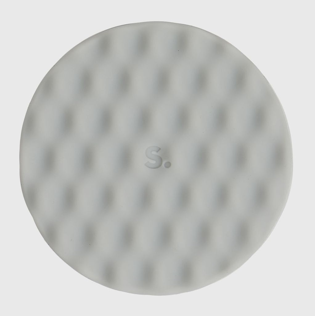 Slabs Silicone Sensory Sticker | Circle Mesh Grey - 4